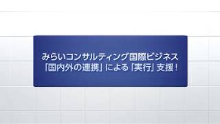 【国際ビジネス支援】国内外の専門コンサルタントが緊密に連携し、貴社の国際ビジネスの課題を「ワンストップ」で解決します。