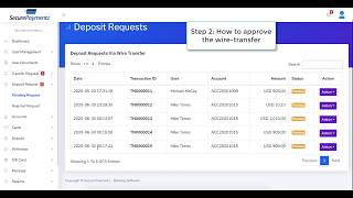 ewallet Script - How to Load Money via Wire-Transfer - Secure Paymentz