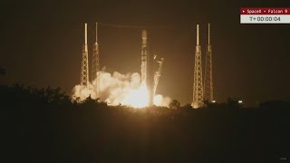 SpaceX launches Falcon 9 rocket, Starlink satellites from Cape Canaveral | May 12, 2024