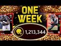 HOW I MADE 1 MILLION COINS IN MY FIRST WEEK OF MADDEN MOBILE 20! ULTIMATE COIN MAKING GUIDE!