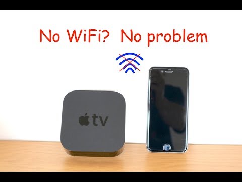 Stream to Apple TV without WiFi Stream to Apple TV without WiFi