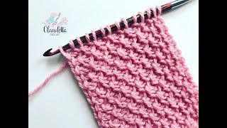 TUNISIAN CROCHET HONEYCUMB STITCH / BEGINNER