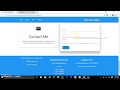 How to create a simple Contact form using Materialize.