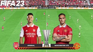 FIFA 23 | Arsenal vs Manchester United - UEFA Europa League - PS5 Gameplay