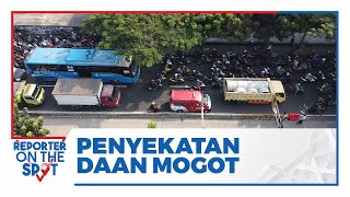 Penyekatan Mobilitas Pada PPKM Darurat di Jalan Daan Mogot