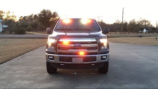 2016 Ford F150 4x4 POV with Whelen and Feniex LED Fire Lights