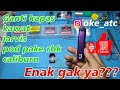 Ganti kapas kawat jarvis pod pake rbk caliburn. Enak gak ya???