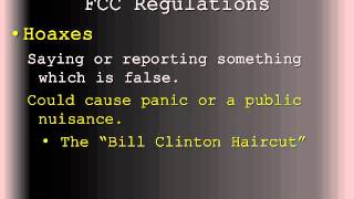 FCC Regulations/Station Rules