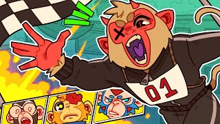 ONLY UP + TRAPPERS DELIGHT? WHAT COULD GO WRONG... | Ultimate Monkey Race