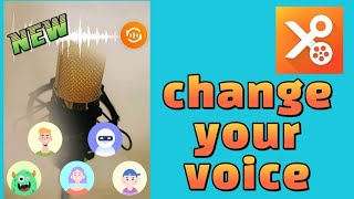 how to change your voice with YouCut video editor app
