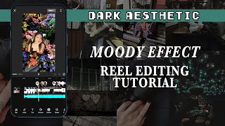 How To Edit Dark Aesthetic Moody Instagram Reels + iOS 16 Photo Cutout || Mobile Tutorial