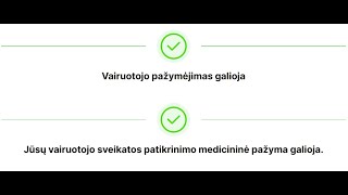 Kaip patikrinti ar galioja vairuotojo pažymėjimas