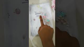 unicorn transparent diary ##@@@###$$٪%please like and subscribe me #@@@