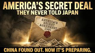 America Made a SECRET Currency Deal in 1985 and Broke Japan. China Has Been Preparing for It