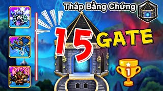 Vượt 15 Gate trong 1 video KHÔNG KHÓ | Gold Tower Defence | Snow