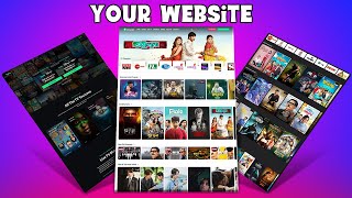 Create Own Movie Subscription Website | How to Start Streaming Service like Netflix Netflix & Hulu