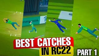 RC22 Best Catches|| RC22 Best Fielding|| Real Cricket 22 Best Catches Ever ||