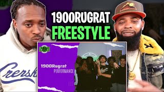 1900Rugrat "One Take Freestyle" On The Radar Live Performance REACT