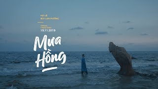 MƯA HỒNG -  HÀ LÊ ft. BÙI LAN HƯƠNG (#MH) | OFFICIAL LYRICS VIDEO