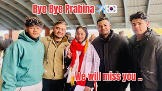 Bye Bye Prabina💔| we will miss you very much | 101 vines team | Dipesh Gautam