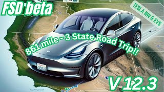 Tesla FSD v12.3 Review: Navigating Weather, Traffic, and 861 Miles of Road!