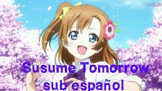 Cancion de Love Live SUSUME TOMORROW Sub español