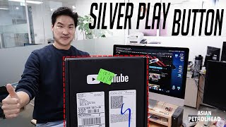 Thank you guys for Everything! Unboxing the Silver Play Button from Asian Petrolehad!
