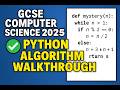 Beginners Tutorial GCSE Computer Science 2025 Python Walkthrough Question (WHILE Loops & Nested IFs)
