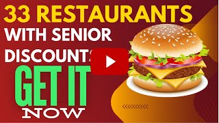 33 Restaurants with Senior Discounts -The Seniors Hub