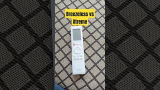 Midea Breezeless E VS Midea Xtreme Comparison Inverter AC T3