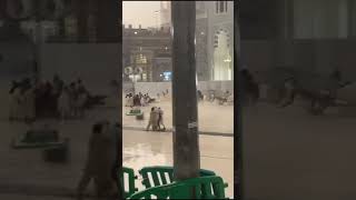 Thunder Storm in Haram Mecca | Heavy Rain in Haram Sharif | Breaking News
