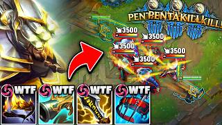 The Most Unfair Master Yi build in League of Legends (3 PENTAKILLS)