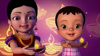 దీపావళి పండుగ వచ్చింది - Diwali Song | Telugu Rhymes for Children | Infobells