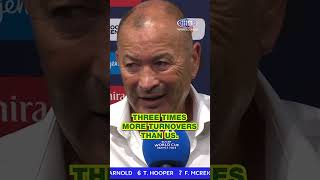 Eddie Jones speaks after the Wallabies World Cup loss to Fiji 🎙️🦘 #RWC2023 #shorts #Rugby #9WWOS