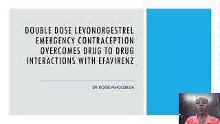 13 | Double Dose Levonorgestrel Emergency Contraception Overcomes ... | Dr. Rosie Mngqibisa