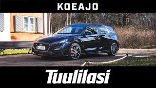 Koeajo: Hyundai i30 N Performance - Tuulilasi