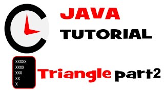 Minute Code: JAVA TRIANGLE Part2