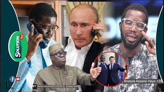 DIOMAYE A PARLÉ AVEC POUTINE LA PERTINENTE RÉACTION DE SA NDIOGOU...