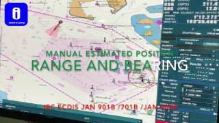 How to make Manual Estimate Position using JRC Ecdis