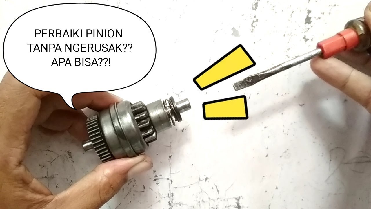 PINION RUSAK? JANGAN DI BUANG DULU‼️ - YouTube