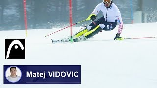 Modern Slalom Technique Perfected by Matej Vidovic Levi 2018