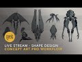 Shape Design Workshop: A Pro Concept Art Workflow For Speed And Efficiency