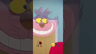 Gaston and Cheshire Cat Love it #gaston #beautyandthebeast #cheshirecat #aliceinwonderland #disney