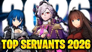 TOP SERVANTS SSR of 2026 for NA in FATE GRAND ORDER!
