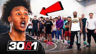 Youtube Hooper vs 30 Regular Hoopers...