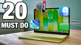MacBook Neo - FIRST 20 Things to Do! Setup & Customization