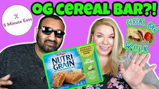 Kellogg's Nutri Grain Soft Baked Breakfast Bars Apple Cinnamon Review