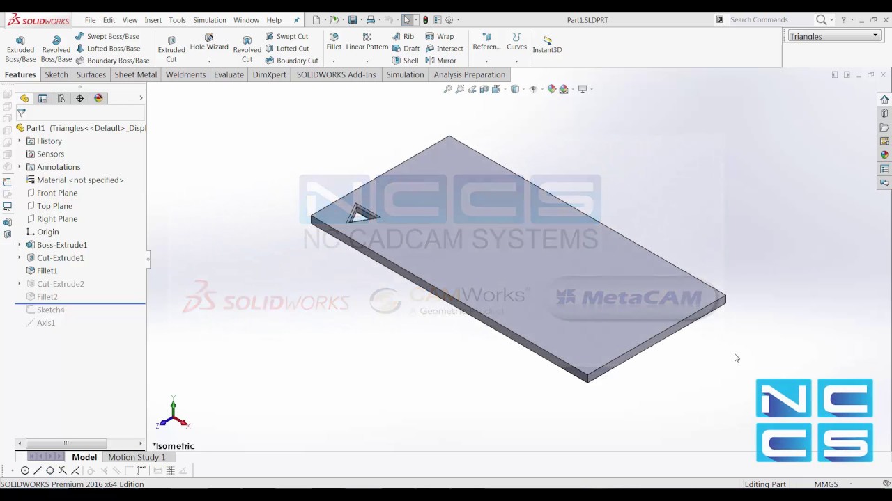 Solidworks Linear Pattern And Circular Pattern Youtube