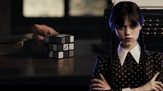 [154] I solved Wednesday Addams' Rubik's Cube!