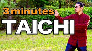 3 Minute Tai Chi Routine | Amazing